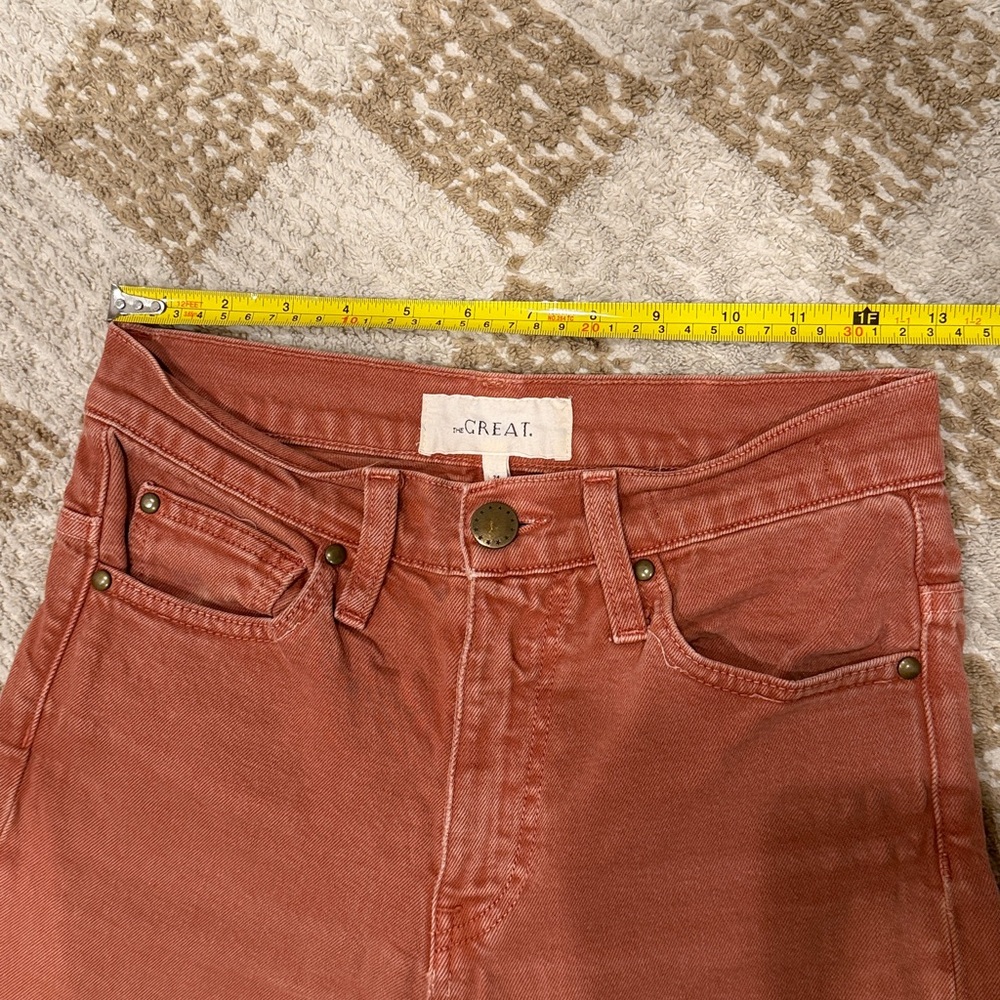 The Great Rider Jean Color Rust Size 24 - Picture 11 of 11
